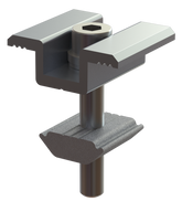 Vectis Railless rooftop mid clamp IBR - Rubicon Installer Portal